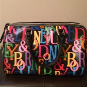 Dooney and Bourke vintage multi-color bag
